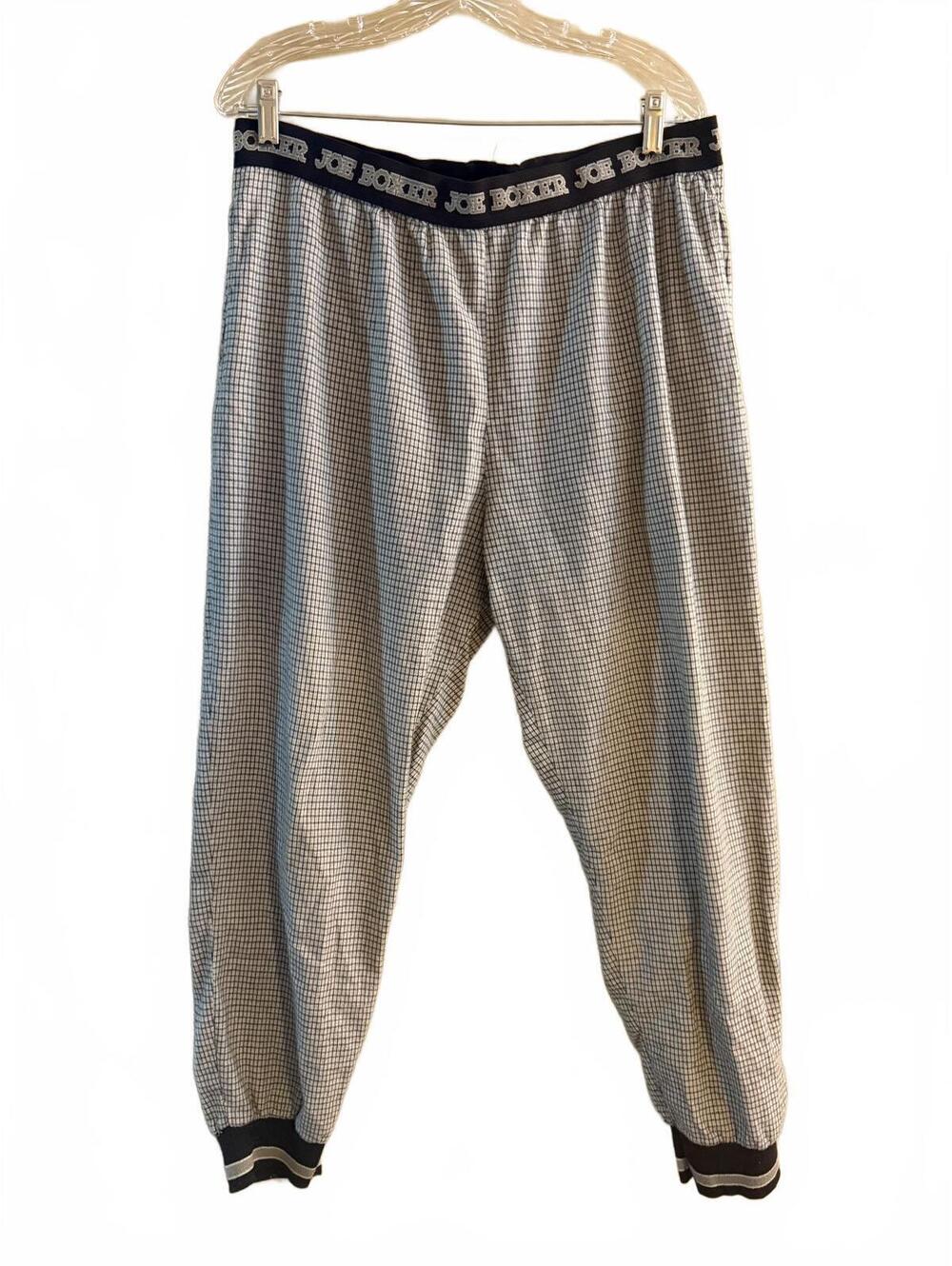 Joe Boxer lounge pants checker brown w/ pockets size large